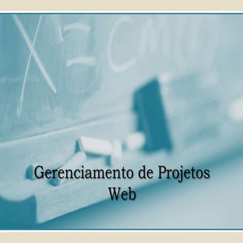 Gerenciamento de Projetos - Disciplinas PMBOK