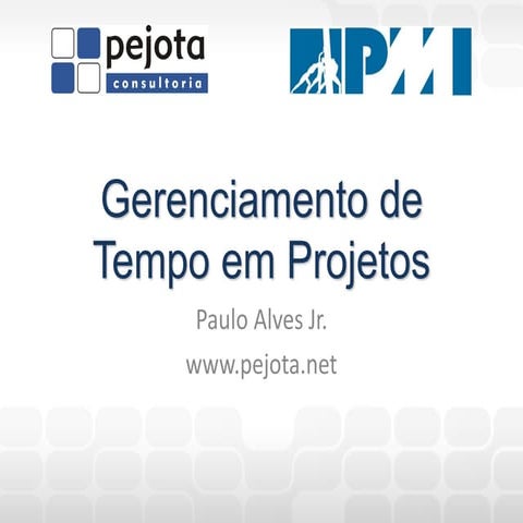 Gerenciamento de tempo em projetos