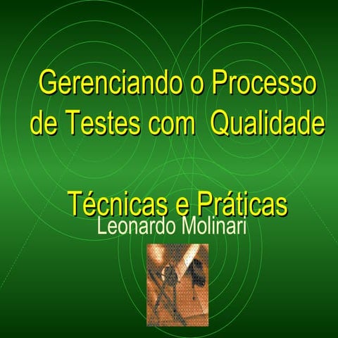 Gerenciando Testes Com Qualidade V2a