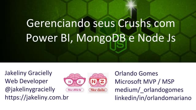 Gerenciando seus Crushs com Power BI e Node JS