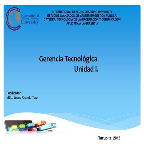 Gerencia Tecnologica- Unidad I