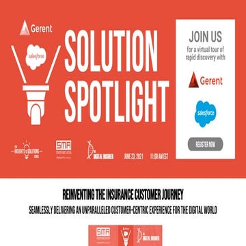 Gerent spotlight - Reinventing the Insurance Customer Journey