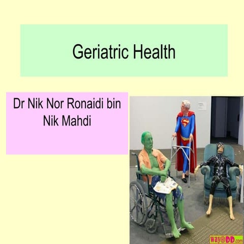 Geriatric health