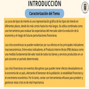 Presentación tasa de interes y su influencia en el crecimiento ...