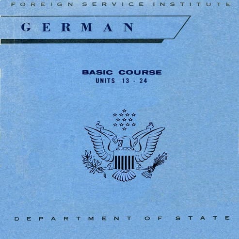 Learn German - FSI Basic Course (Part 2) | PDF