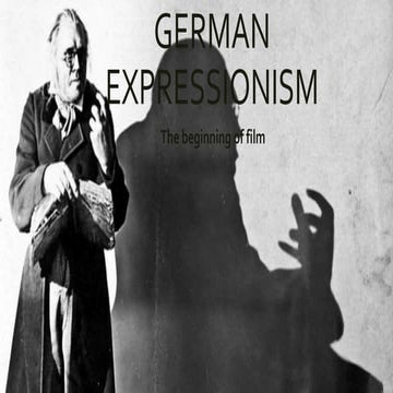 German Expressionism