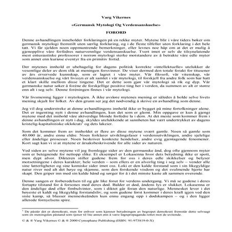 Germansk mytologi og_verdensanskuelse_nor