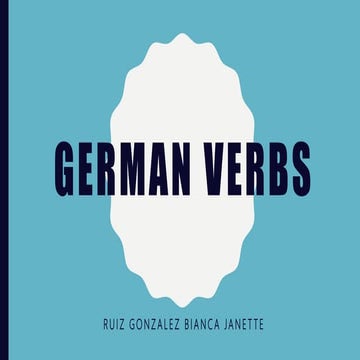 German verbs