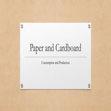 Germany - Paper and cardboard
