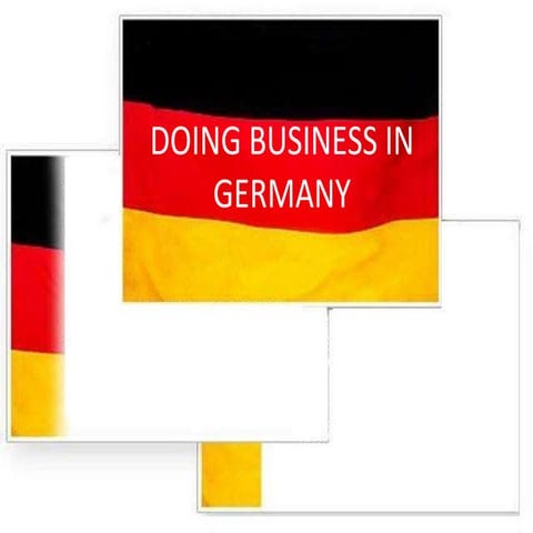 Doing Business in Germany