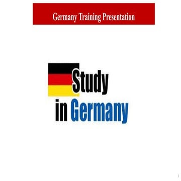 athway to Germany: Skill Trainingathway to Germany: Skill Training | PPTX