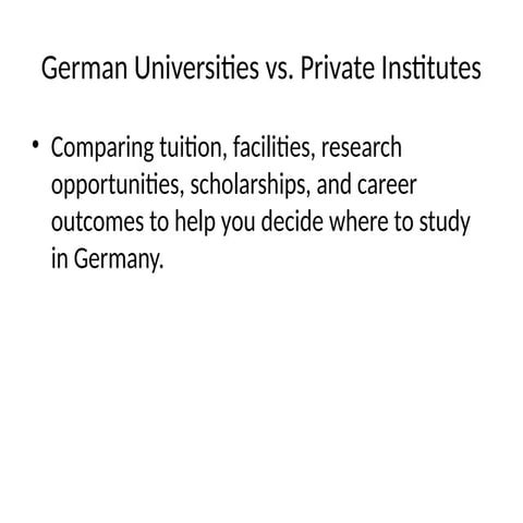 Your Trusted Study Abroad Partner with yes germany | PPTX