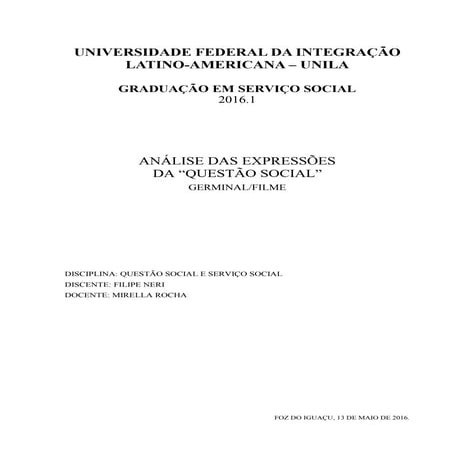 Germinal - Análise Crítica