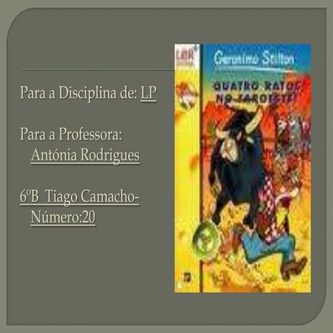 Geronimo stilton quatro ratos no faroeste