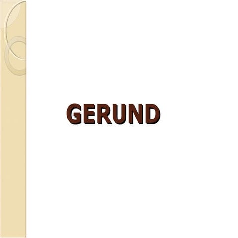 Gerund | PPT