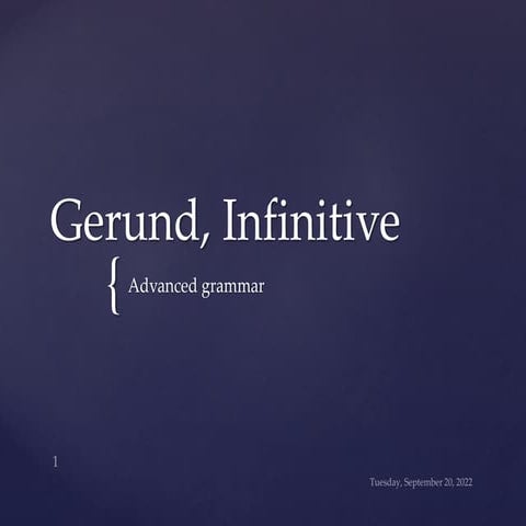 Gerund, Infinitive.pptx