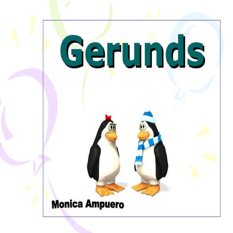 Gerunds & Infinitives