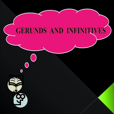 PPT Gerunds and Infinitives