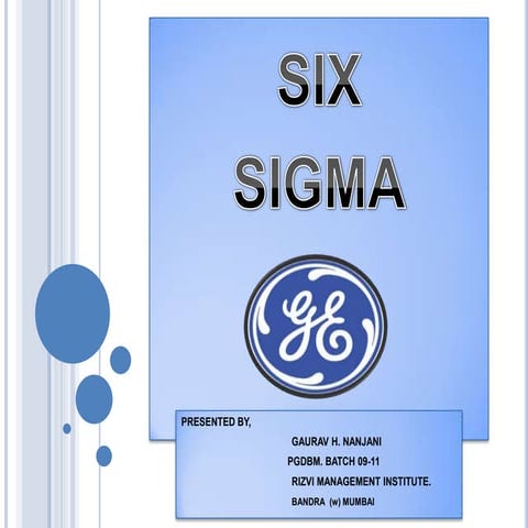Ge Six Sigma