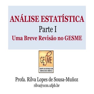 Uma Breve Revisão sobre Bioestatíst...