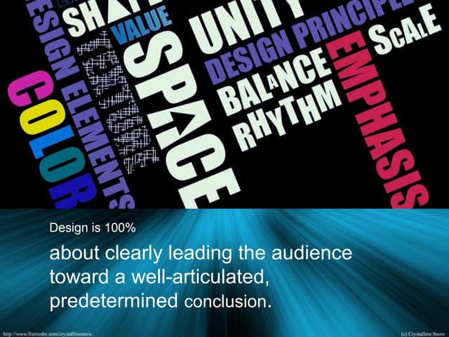 Gestalt &amp; single image composition for designers