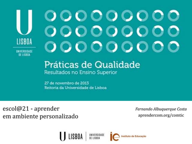 escol@21 - aprender em ambiente per...