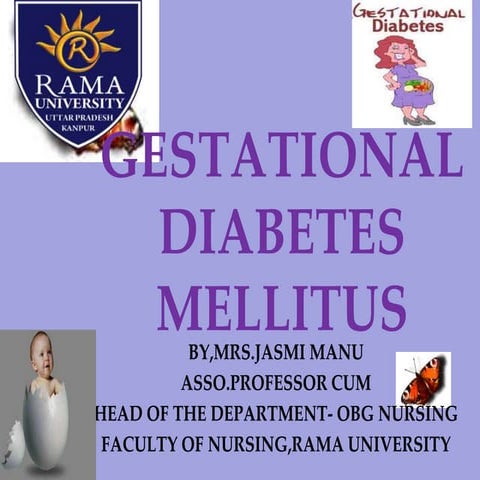 Gestational diabetes mellitus