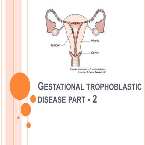 Gestational trophoblastic disease part   2-1 - copy