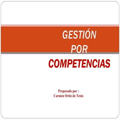 Gestión de Competencias laborales