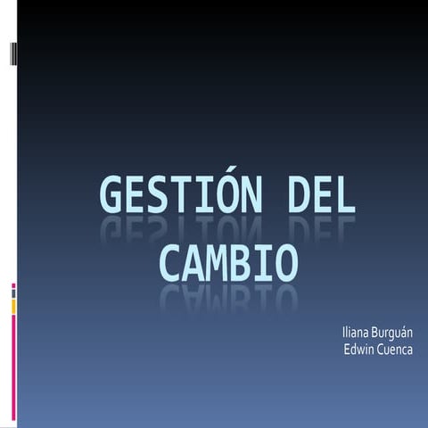 Gestión del Cambio del Software