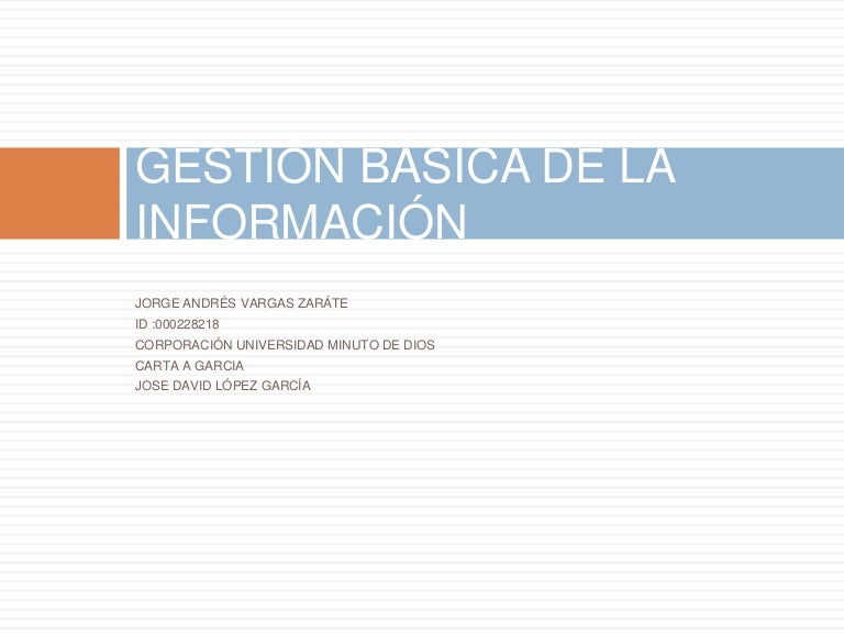 Carta a Garcia