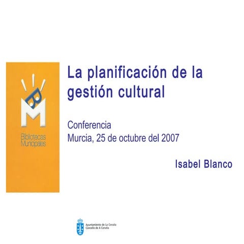 Gestión cultural1