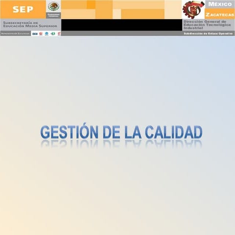 Gestión de calidad