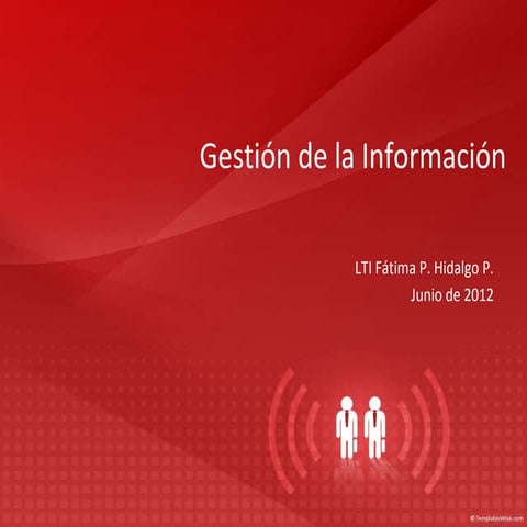 Gestión de la información
