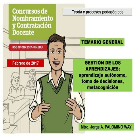 Gestión de los aprendizajes