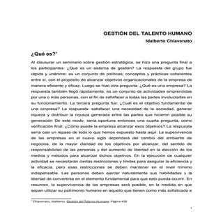 Gesti+¦n del talento humano. chiave...