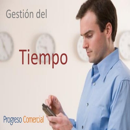 Gestión del Tiempo Progreso Comercial