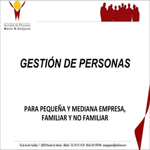Gestión de personas