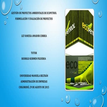Gestión de proyectos ambientales de ecopetrol.pptm