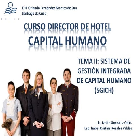 Gestión estratégica del capital humano ii
