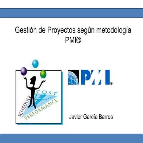 Gestión proyectos (PMBOK)