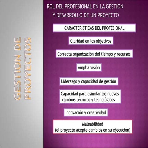 Gestion de proyectos