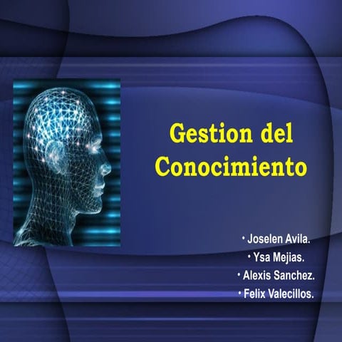 Gerencia del Conocimiento