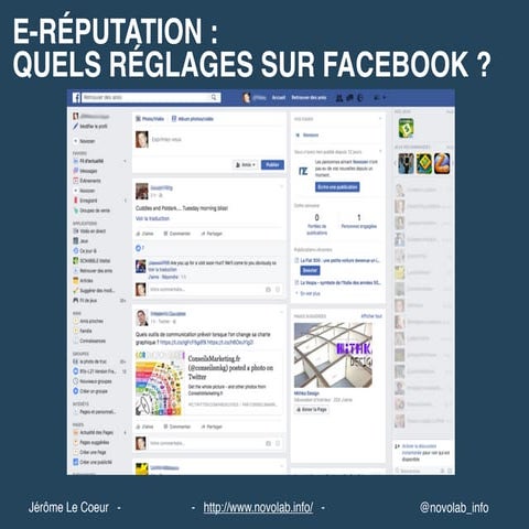 Comment gérer sa réputation sur Facebook