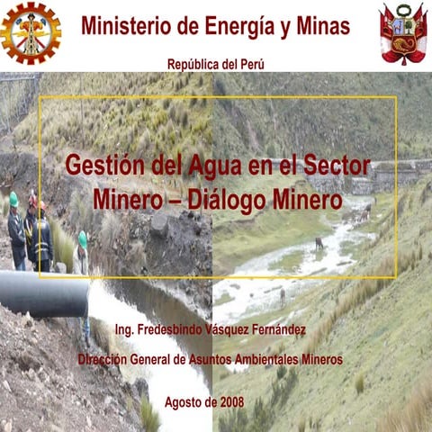 Recursos Minerales y Mitigación de Impactos en la Minería Peruana | PPTX
