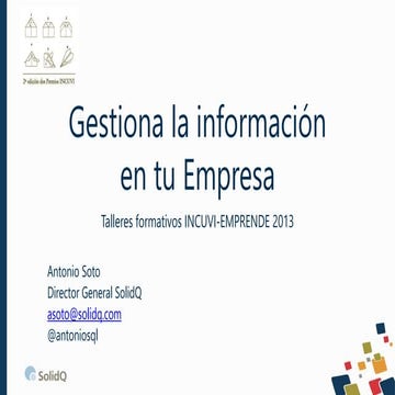 Gestiona la Información en Tu Empresa