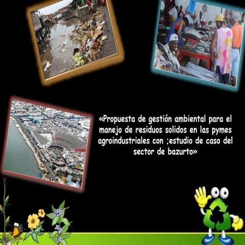 Gestion ambiental bazurto