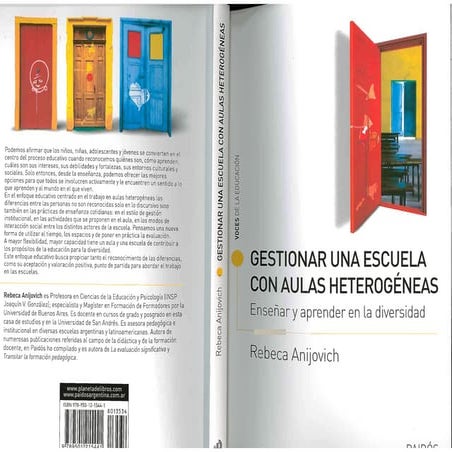 Gestionar una escuela con aulas heterogeneas