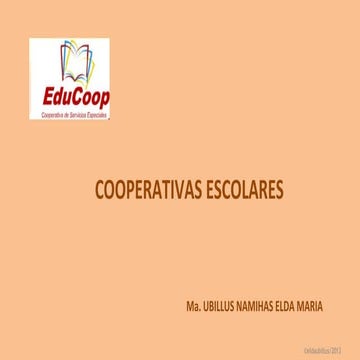 Gestion de cooperativas escolares