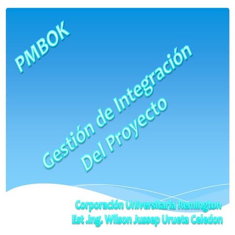 Gestion de integracion